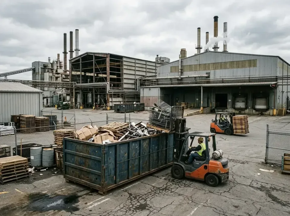 industrial-factory-scrap-conta-003 — frequently asked questions, Cheap Roll-off Dumpster Rentals in Muskego, WI